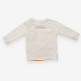 White long sleeve t-shirt with fox