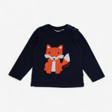 T-shirt Long sleeve navy fox 