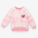 Pink Tie Dye Sweatshirt