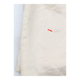 Culottes Belted Wide Leg Linen Blend Ivory Cream