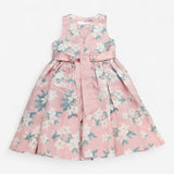 Dress sleeveless pink floral