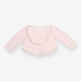 Poncho pink tassels