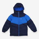 Padded Coat Navy and Blue Fleece Lined