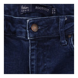Bootcut Jeans Dark Wash Stretch Denim