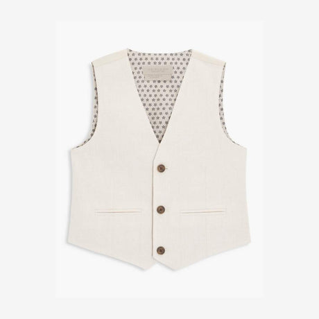 Heirloom Collection Kids' Textured Linen Waistcoat