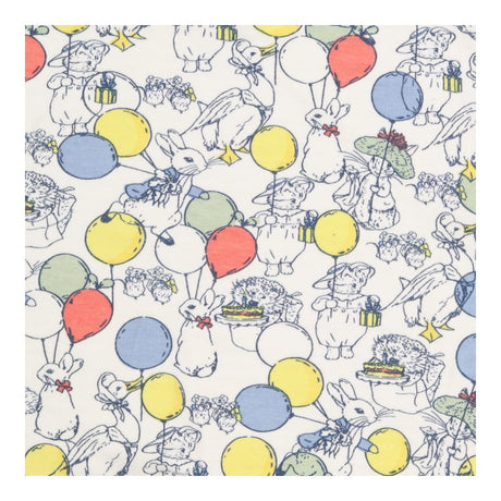peter rabbit tea party blanket reversible blanket 