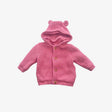 Pink Knit Hoody with Pink Lining and Ears