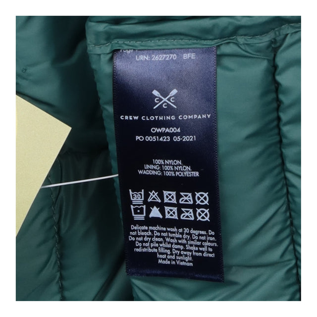 Padded Gilet Bottle Green Lightweight Zip Front