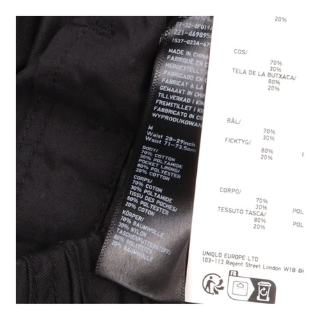Parachute Pants Lightweight Trousers Black