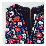 Kate Spade Shore Thing Daisy Jacquard Navy Sheath 