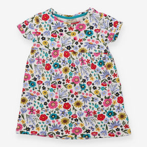 Dress white floral