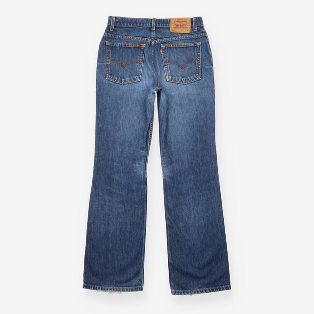 Jeans Blue Denim 517 Low Rise Bootcut
