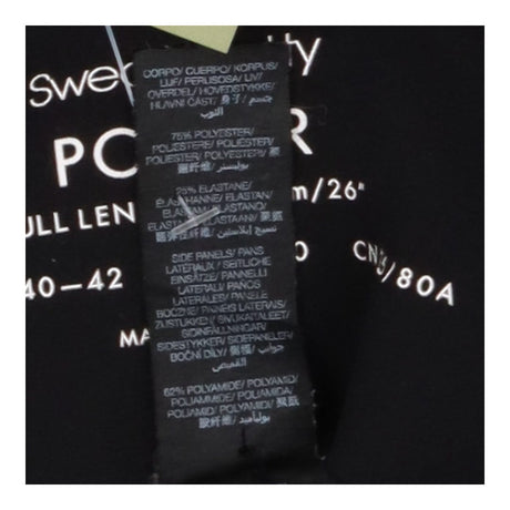 Power 7/8 Workout Leggings Pixel Print Black White