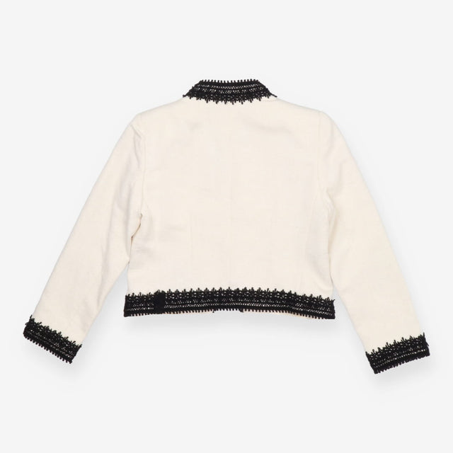 Alice + Olivia Amaya Tweed Jacket – Embroidered Tr