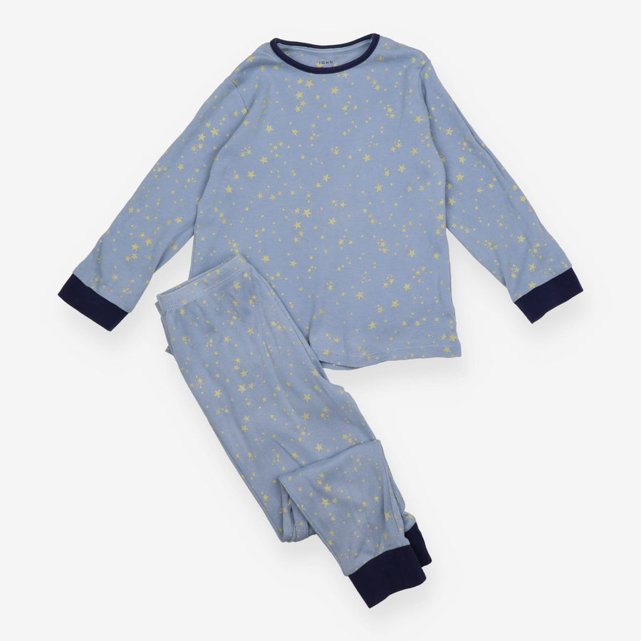 Pyjamas Blue with Golden Stars
