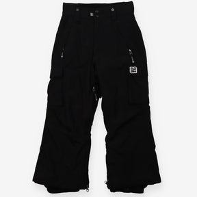 Moah Snowboarding Cargo Pants Black Waterproof and