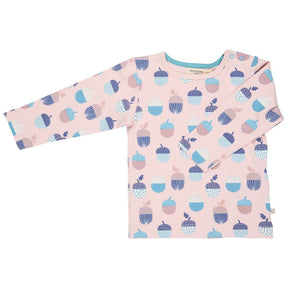 T-shirt  acorns - pink