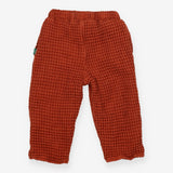 Trousers brown waffle 
