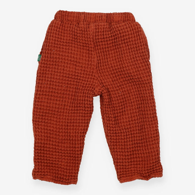 Trousers brown waffle 