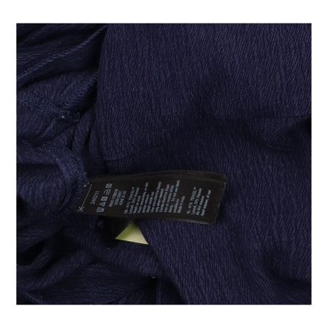Jumpsuit Navy Utility Button Front Tie Waist