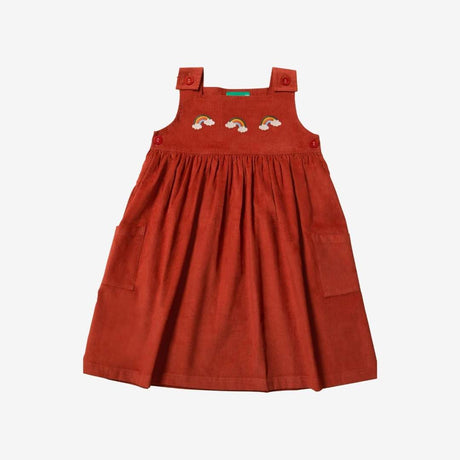Autumn Rainbow Embroidered Pinnie