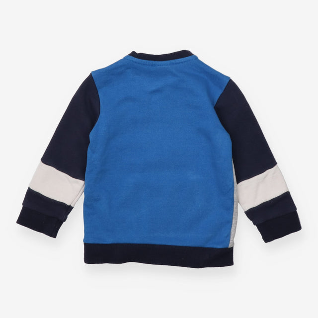 Sweatshirt grey and blue In Fast We Trust Brums