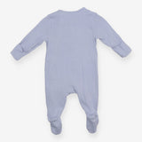 Sleepsuit blue rib
