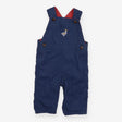 Blue Dungarees with Duck Stitching