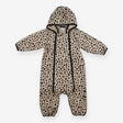 Overall beige leopard print 