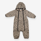 Overall beige leopard print 