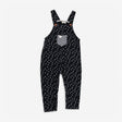 Dungarees black and white abstract print 