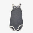 Blue and White Stripe Vest