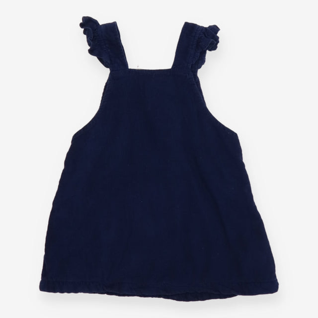 Pinafore navy cord