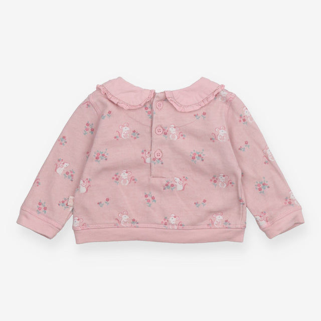 Pink Mice Sweater