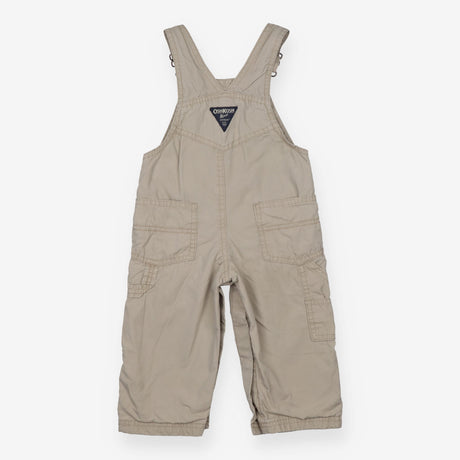 Dungarees Beige with Blue Stripe Lining