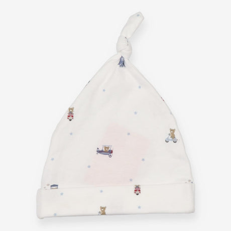Baby Knot Hat White Bear Transport