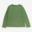 T-shirt Long Sleeve Green with Pocket