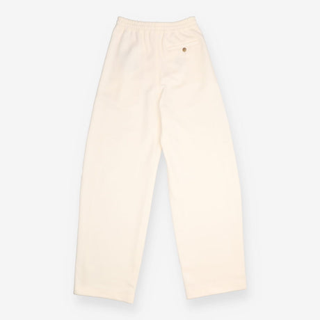 Uniqlo U Off White Cream Wide Leg Jersey Drawstrin