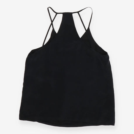 Halter Back Black Strappy top