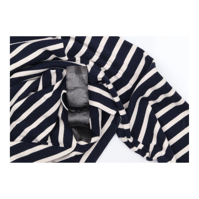 Top Breton Stripe Long Sleeve Navy Blue Ecru