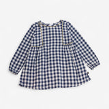 Blue & Yellow Check Dress
