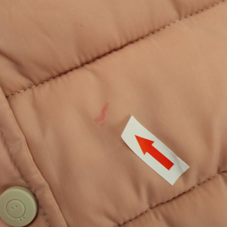 Coat Puffer Pink and Navy Dinosaur