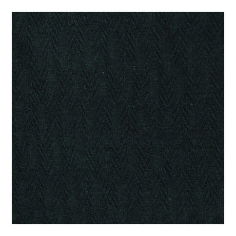 Green Boatneck Chevron Knit Sweater Soft Jumper