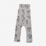 Snow Leopard Dungaree