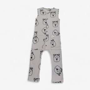 Snow Leopard Dungaree