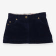 Skirt Navy Cord Mini
