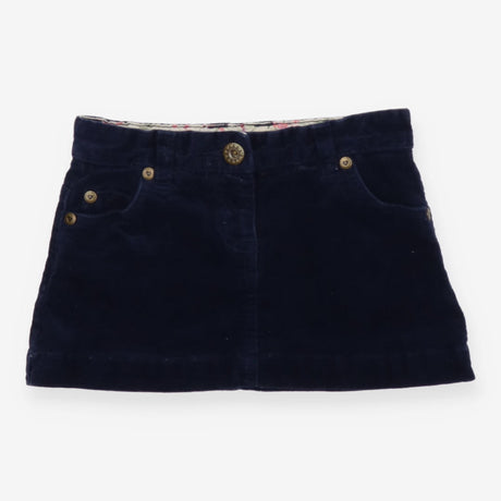 Skirt Navy Cord Mini
