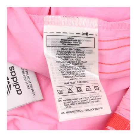 3 Stripes Nylon Runner Shorts Pink