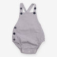 Romper blue and white stripe