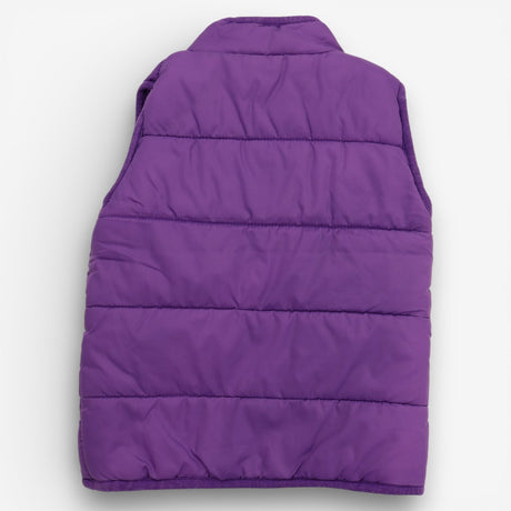 Purple padded gilet